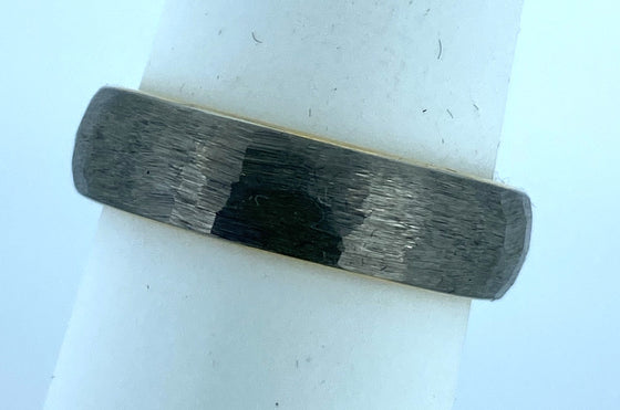 Unique - Mens Tungsten Ring