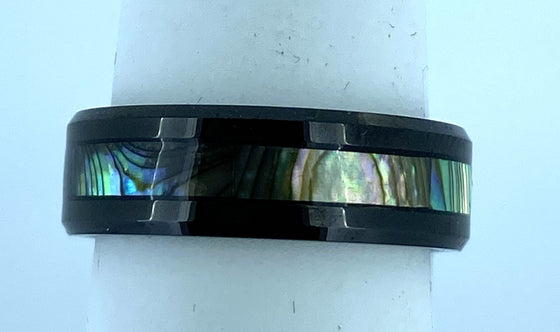 Unique - Mens Tungsten Ring