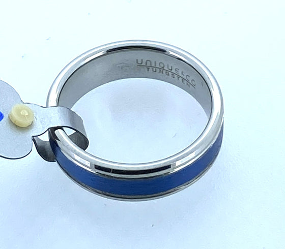Unique - Mens Tungsten Ring