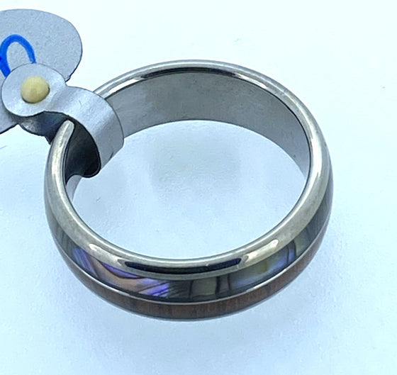 Unique - Mens Tungsten Ring