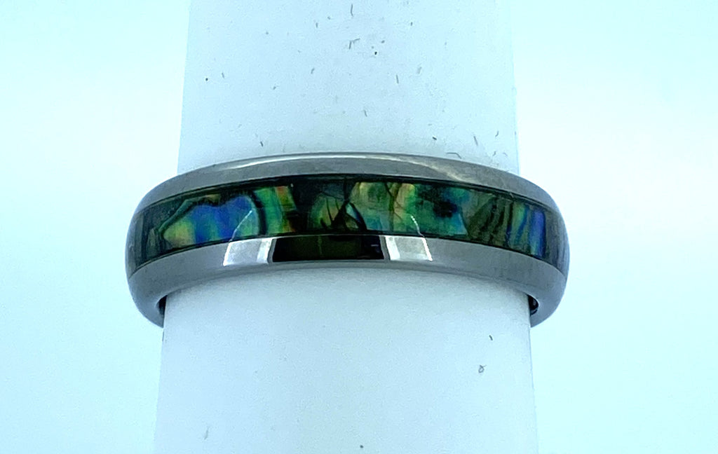 Unique - Mens Tungsten Ring