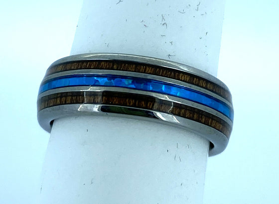 Unique - Mens Tungsten Ring