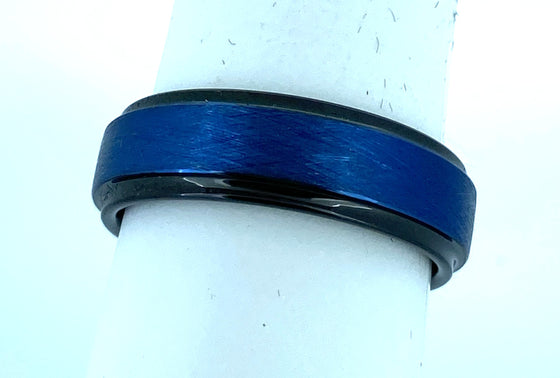 Unique - Mens Tungsten Ring