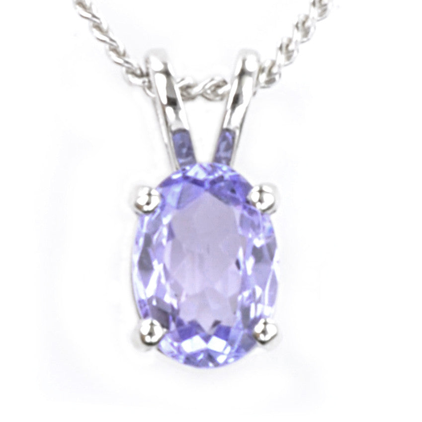 White gold sale tanzanite pendants