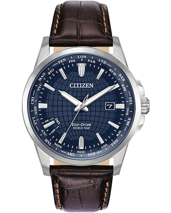 Citizen eco drive sales world time chronograph