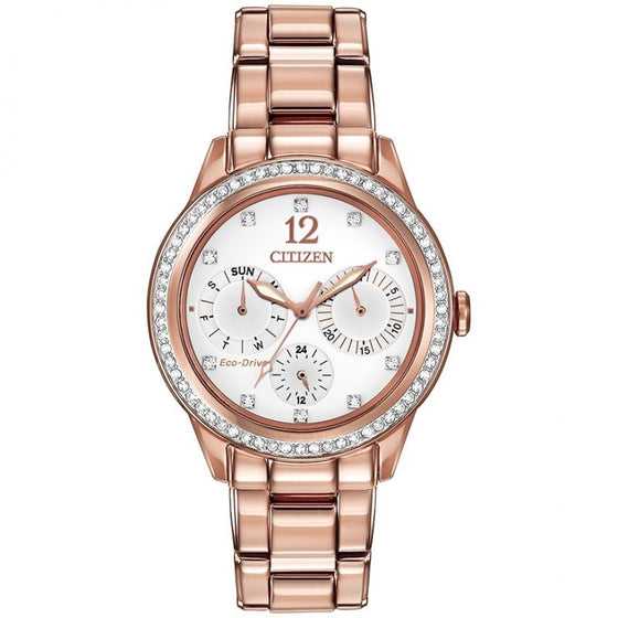 Citizen Eco-Drive Ladies Silhouette Crystal Watch FD2013-50A